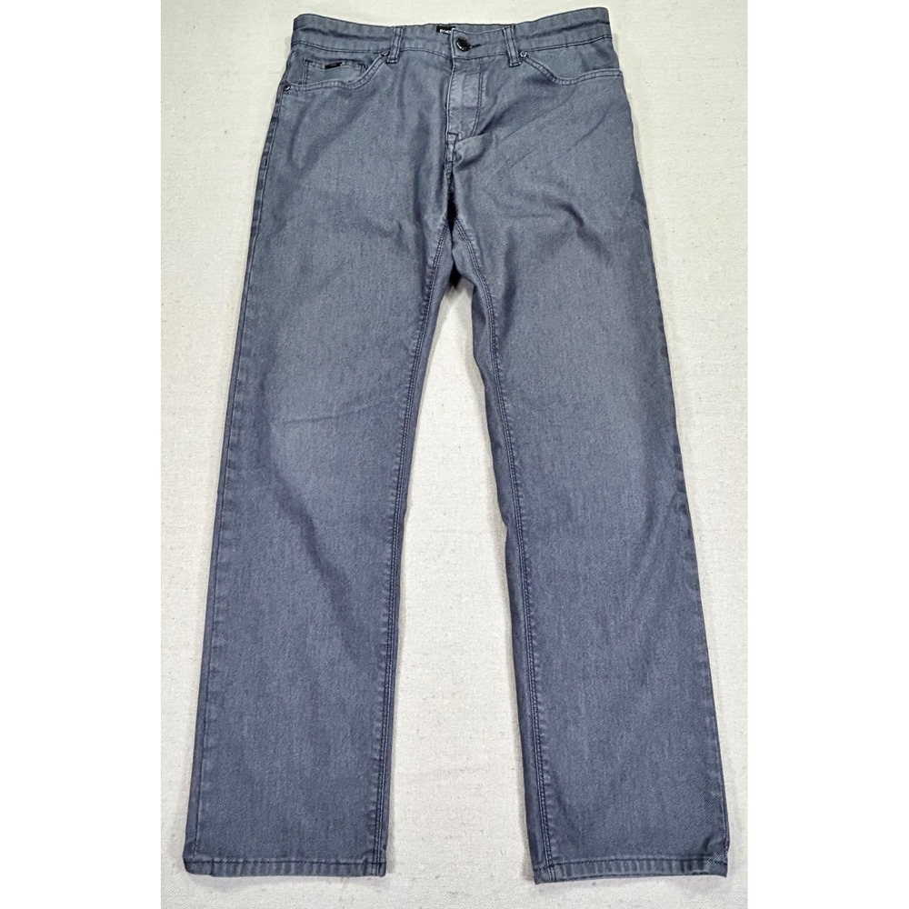 BOSS HUGO BOSS Men's 32 Grey Dress Jeans‎ Straight Leg